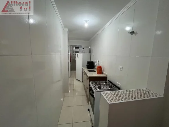 Imagem Apartamento à venda na Guilhermina, Praia Grande-SP: 1 quarto, 1 sala, 1 banheiro, 1 vaga de garagem, 47m² de área!