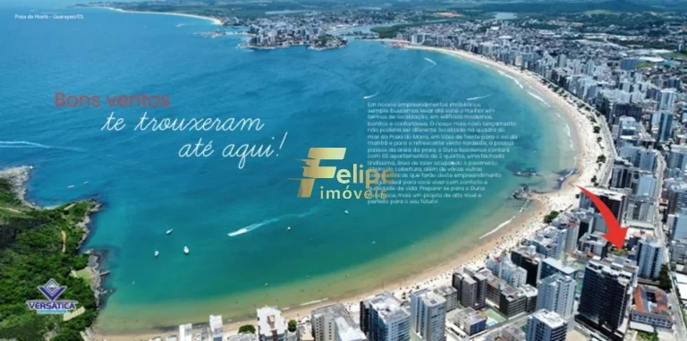 Imagem O mais NOVO EMPRENDIMENTO na Praia do Morro!