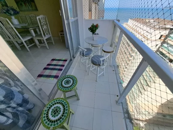 Imagem APARTAMENTO AMPLO COM 3 DORMITÓRIOS, 50 METROS DA PRAIA, COM VISTA PARA O MAR