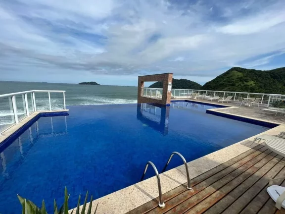 Imagem Apartamento com 3 dormitórios à venda, 105 m² - Tombo - Guarujá/SP