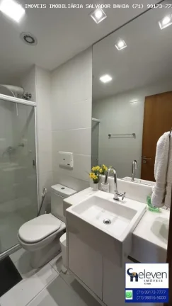 Imagem Apartamento à venda na Barra, Expresso 2222, 1 Quarto, Porteira Fechada, Vista Cristo e Piscina no Roof Top euma vaga