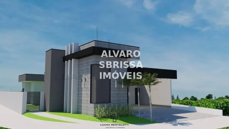 Imagem Belíssima casa à venda com 3 dormitórios no Condomínio Residencial Lagos D' Icaraí em Salto SP.