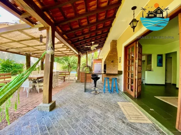 Imagem Casa bem localizada - Praia de Juquehy, 100 metros da praia, piscina, churrasqueira, 6 dormitórios, acomoda 14 pessoas | Juquehy Imobiliária
