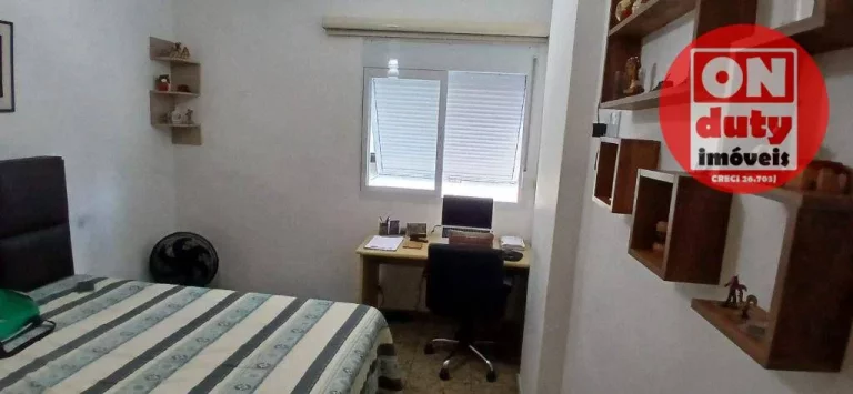 Imagem Apartamento à venda, 117 m² por R$ 850.000,00 - Aparecida - Santos/SP