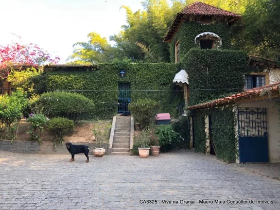 Imagem Casa térrea estilo fazenda, avarandada-Chácara Santa Lúcia - Carapicuíba/SP