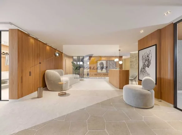 Imagem Vendo Apartamentos de 20 a 40 m², Varanda, Quarto.