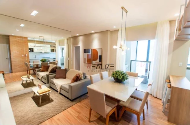 Imagem Apartamento pronto para morar com 3 dormitórios à venda, 74 m² por R$ 607.950 - Condomínio Manai Residence - Indaiatuba/SP