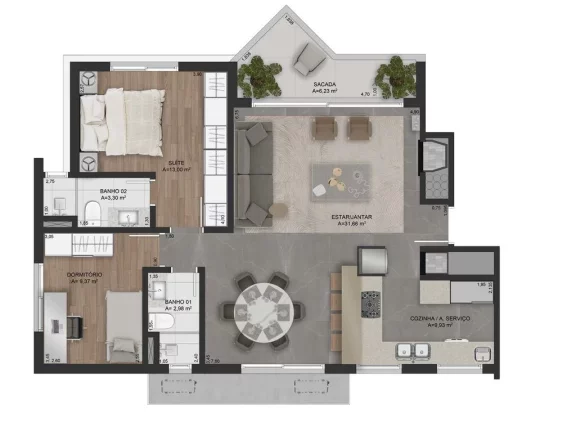 Imagem Apartamento à venda no bairro Mont Serrat - Porto Alegre/RS