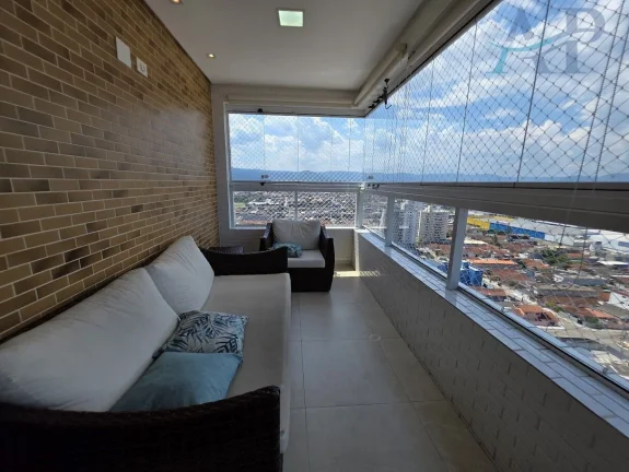 Imagem Apartamento na Aviação em Praia Grande Vista Mar e Próximo ao Futuro Pier Turístico
