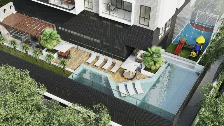 Imagem Apartamentos com varanda / sacada gourmet a 550m da pra do Bessa - AP0788