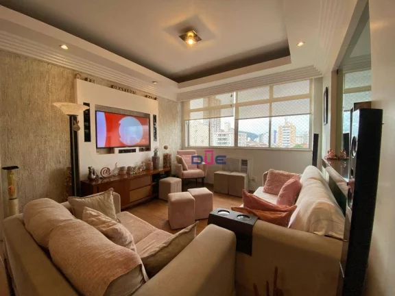 Imagem Apartamento com 2 dormitórios à venda, 106 m² por R$ 850.000,00 - Pompéia - Santos/SP