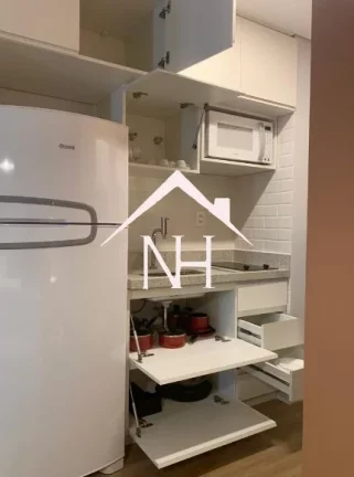Imagem Studio de 26m mobiliado, lavanderia, coworking, concierge, Academia, Shopping ibirapuera, aeroporto congonhas, metro eucaliptos, parque ibirapuera