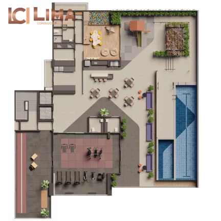 Imagem Apartamento com 1 Quarto à Venda, 40 m² em Aldeota - Fortaleza