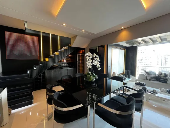 Imagem Cobertura Brooklin - 315M², 4 Dorms, 3 Suítes, 3 Vagas, Lazer Completo.