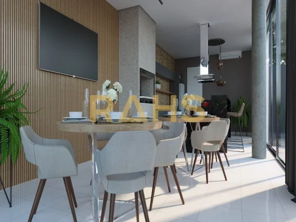 Imagem Todo mundo gostaria de ter uma quadra de beach tennis, piscina, academia, playgound e brinquedoteca ...