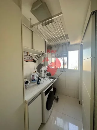Imagem Apartamento 177m², 3 suítes ,Suíte master com closet e hidro,Sacada gourmet, 3 vagas. bairro Campestre em Santo André