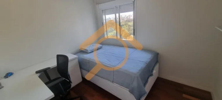 Imagem Apartamento de luxo com 3 quartos e 2 suítes em Jurubatuba, São Paulo - 136m², 2 salas, 5 banheiros, 2 vagas.