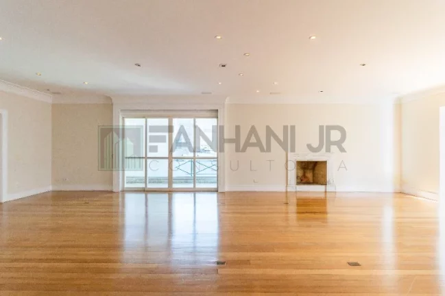 Imagem Deslumbrante apartamento de 4 quartos e 4 suítes no Jardim Paulistano, São Paulo - SP: 465m², 4 salas, 6 banheiros e 5 vagas de garagem.