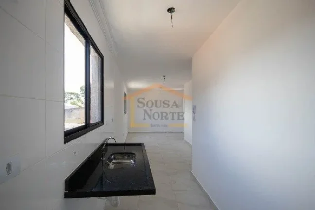 Imagem Apartamento com 44m², dispõe de 2 dormitórios, 1 banheiro, sala dois ambientes, cozinha com gabin...