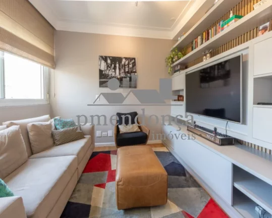 Imagem Apartamento em Perdizes com 4 quartos sendo 3 suI­tes e 4 vagas, 192 m2