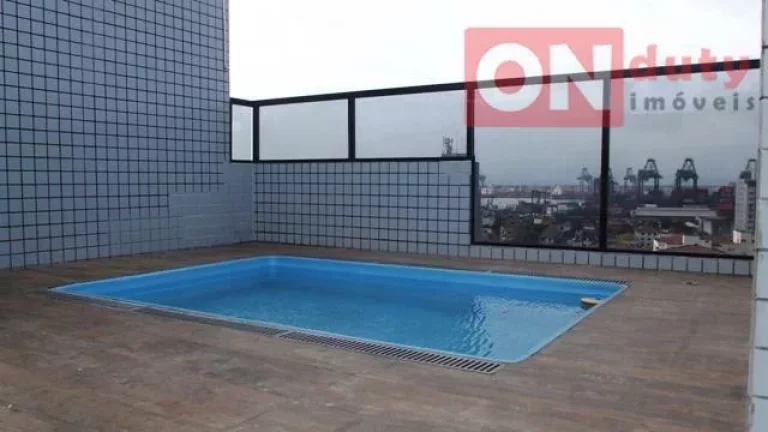 Imagem Cobertura com 3 dormitórios à venda, 279 m² por R$ 1.400.000,00 - Aparecida - Santos/SP