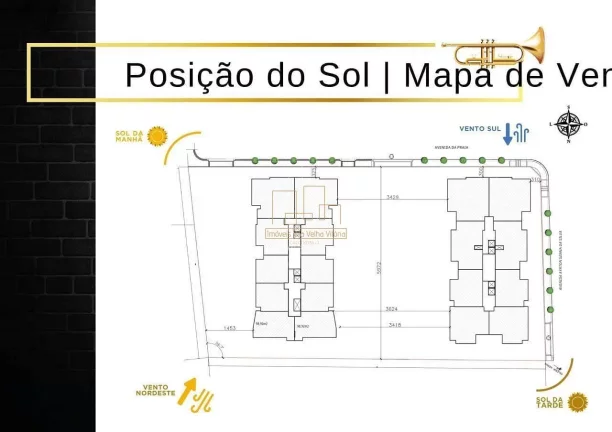 Imagem 2 Quartos na Praia de Itapuã 83m², Vista para o Mar, 2 Vagas e Lazer Completo