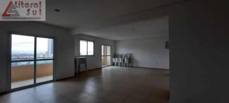 Imagem Apartamento à venda na Praia Grande-SP, bairro Caiçara: 2 quartos, 1 suíte, 1 sala, 1 vaga, 76m² de área. Imperdível!