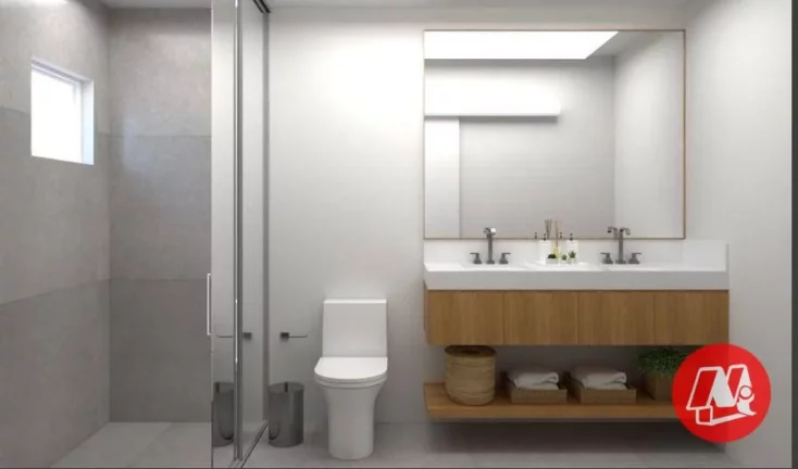 Imagem No bairro Rio Branco, 1 dormitório, suite, 1 vaga e infraestrutura.