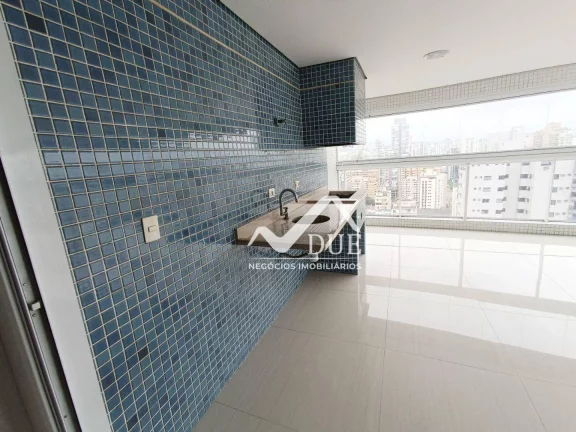 Imagem Apartamento com 4 suítes e 3 vagas demarcadas à venda, 255 m² por R$ 4.490.000 - Aparecida - Santos/SP