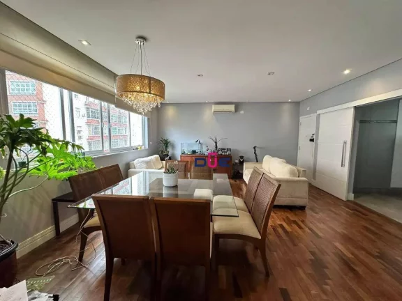 Imagem Apartamento com 3 dormitórios à venda, 164 m² por R$ 1.100.000,00 - Boqueirão - Santos/SP