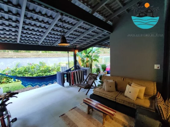 Imagem Casa para Aluguel de Temporada em Juquehy - piscina aquecida, jacuzzi, churrasqueira, 2 vagas 3 dorm,1 suíte, máx. 10 pessoas | Juquehy Imobiliária