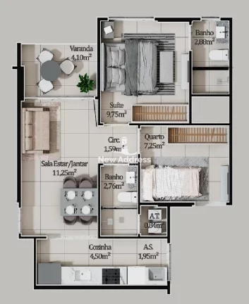 Imagem Apartamento 2 quartos a poucos passos do mar de Itaparica!