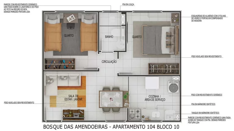 Imagem APARTAMENTO RESIDENCIAL em São Gonçalo - RJ, Amendoeira