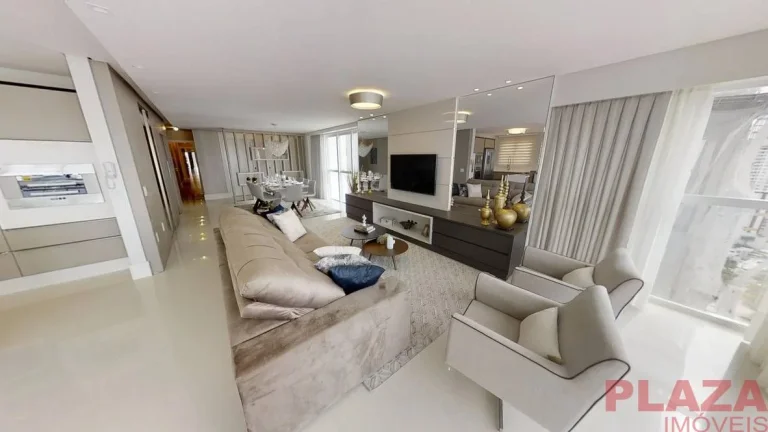 Imagem Apartamento Tipo de Luxo – 4 Suítes, Mobiliado e Decorado