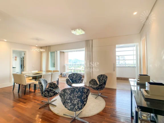 Imagem Apartamento Mobiliado Venda Alphaville Centro com 2 quartos e 2 vagas 155 m² por R$2.000.000 - Barueri/SP
