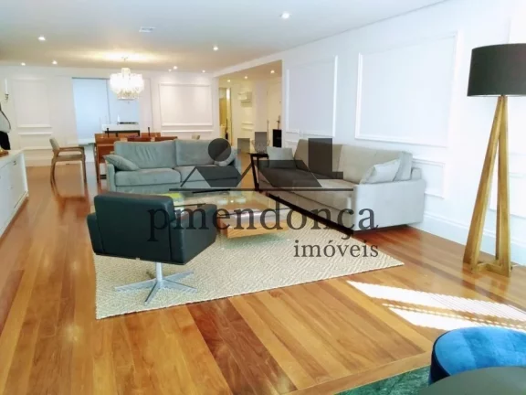 Imagem Apartamento à venda Jardim América com 3 quartos, sendo 1 suíte, 250m², reformado, mobiliado e 2...