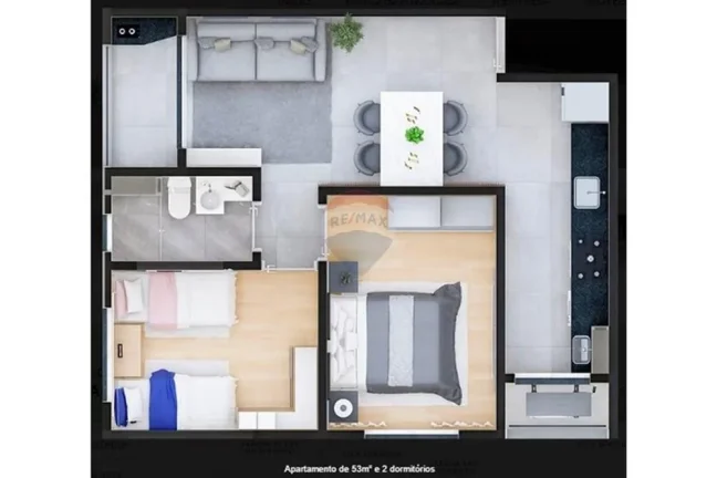Imagem Apartamento 2 Quartos Varanda Grill - Zona Norte Sorocaba - Lançamento