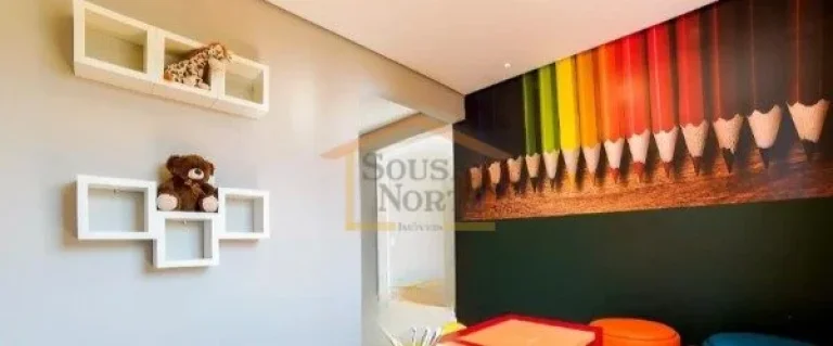 Imagem Apartamento amplo de 47 m², com 1 dormitório, banheiro, varanda e área de serviço. Possui armár...