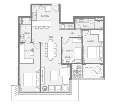 Imagem Cobertura Duplex para Venda em Rio de Janeiro / RJ no bairro Barra da Tijuca