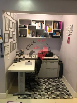 Imagem Lindo apartamento à venda localizado no Centro, São Bernardo do Campo, andar alto, com 3 suítes, escritório, sacada gourmet, 155m².