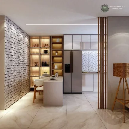 Imagem Apartamento com 3 dormitórios à venda, 134 m² por R$ 1.372.512,00 - Canto do Forte - Praia Grande/SP