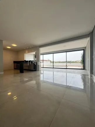 Imagem Sobrado novo de alto padrão com projeto moderno e conceito aberto. O imóvel conta com três amplas...