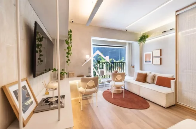 Imagem studio de 24m ao lado da estação de Pinheiros c/ 1 dormitório e varanda,bicicletário,coworking,lavanderia,pet place,espaço gourmet,piscina,cinema,deck
