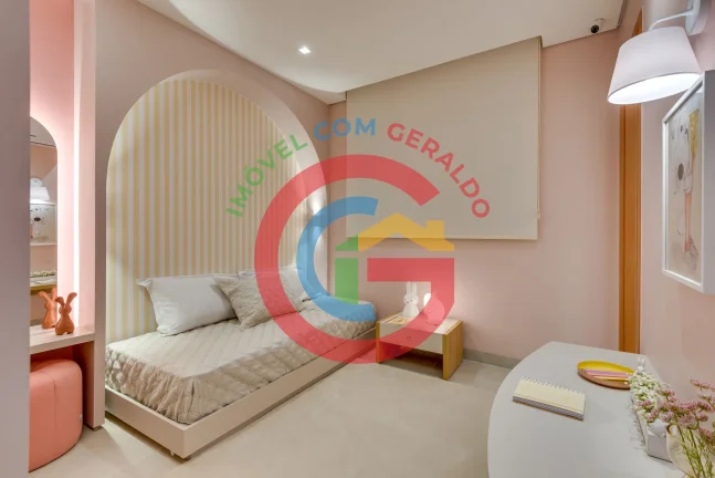 Imagem Ágio Soft Connect 15 - 3 suítes. Varanda com churrasqueira à carvão