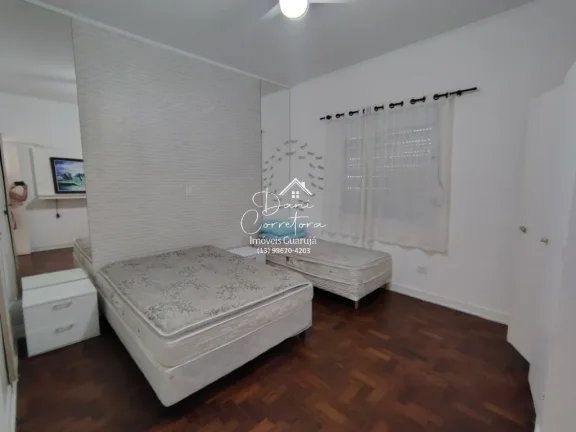Imagem Apartamento à venda em Guarujá-SP: 3 quartos, 1 suíte, 2 salas, 3 banheiros, 2 vagas de garagem, 209m² - Bairro Pitangueiras!