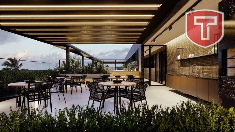 Imagem Flat à venda, 20 m² por R$ 331.632,70 - Ponta de Campina - Cabedelo/PB Imagem Flat à venda, 20 m² por R$ 331.632,70 - Ponta de Campina - Cabedelo/PB