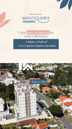 Imagem Apartamento à venda em Curitiba, Bairro Alto, com 2 quartos, 56,42m²