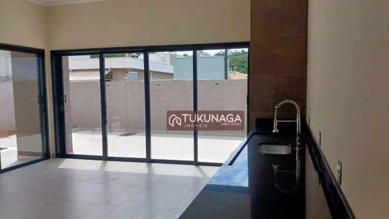 Imagem Atibaia - Condomínio Fechado -Linda Casa Alto Padrão em Construção. R$ 1.620.000,00