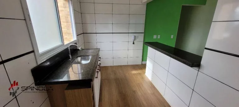 Imagem Apartamento com 1 dormitório à venda, 53 m² por R$ 340.000,00 - Vila Caiçara - Praia Grande/SP