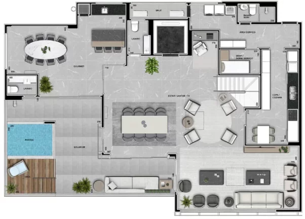 Imagem Signature Plaenge - Apartamento à venda no bairro Ecoville - Curitiba/PR